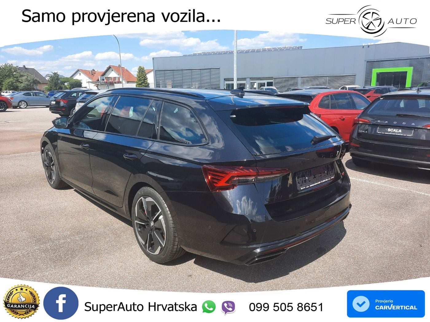 Škoda Octavia Combi RS 2.0 TSI (265 KS) DSG MATRIX+GR SJED+KAM