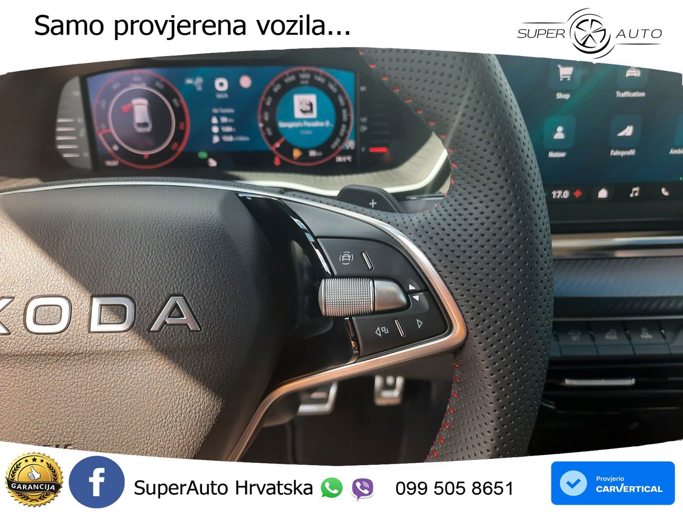 Škoda Octavia Combi RS 2.0 TSI (265 KS) DSG MATRIX+GR SJED+KAM