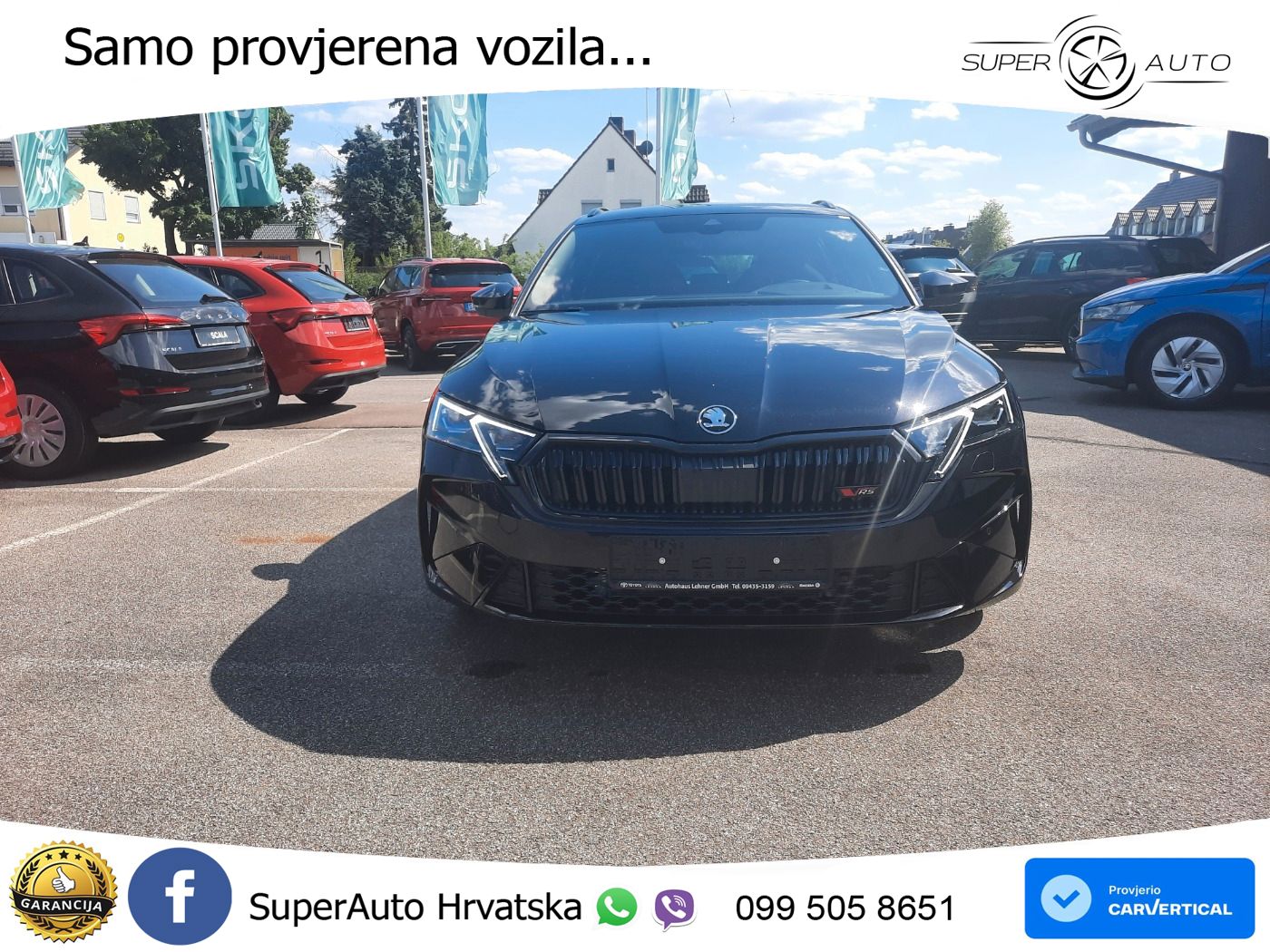 Škoda Octavia Combi RS 2.0 TSI (265 KS) DSG MATRIX+GR SJED+KAM