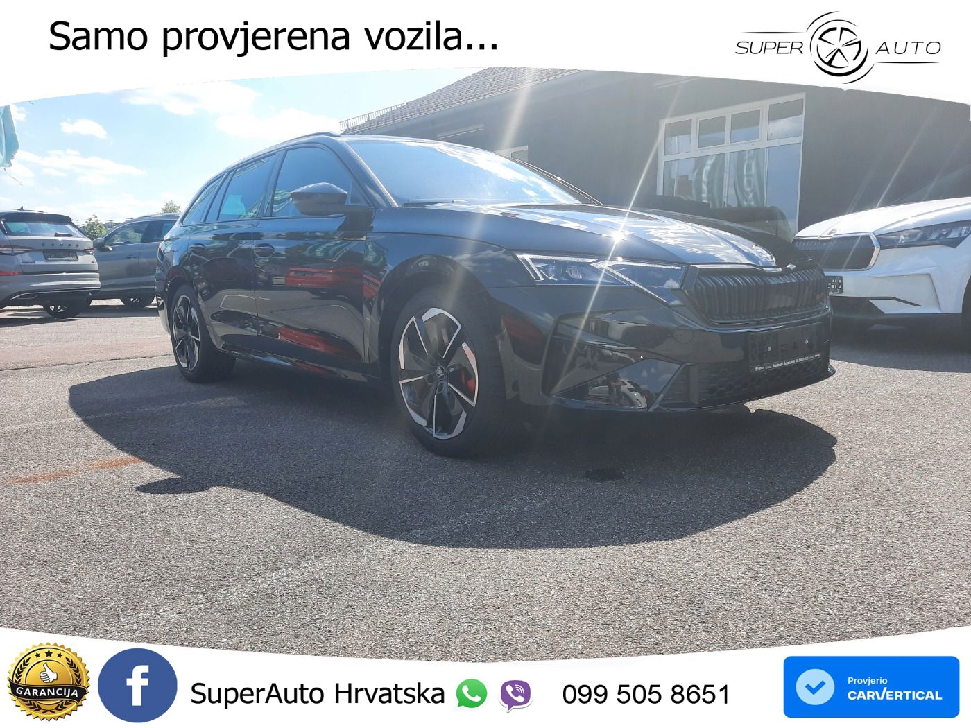 Škoda Octavia Combi RS 2.0 TSI (265 KS) DSG MATRIX+GR SJED+KAM