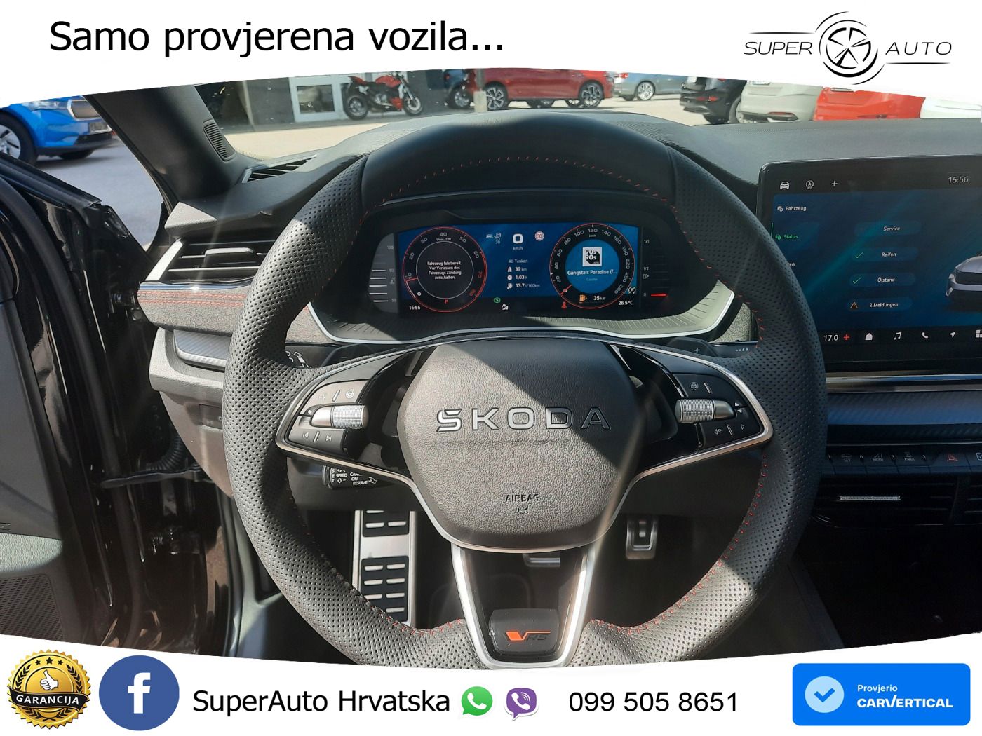 Škoda Octavia Combi RS 2.0 TSI (265 KS) DSG MATRIX+GR SJED+KAM