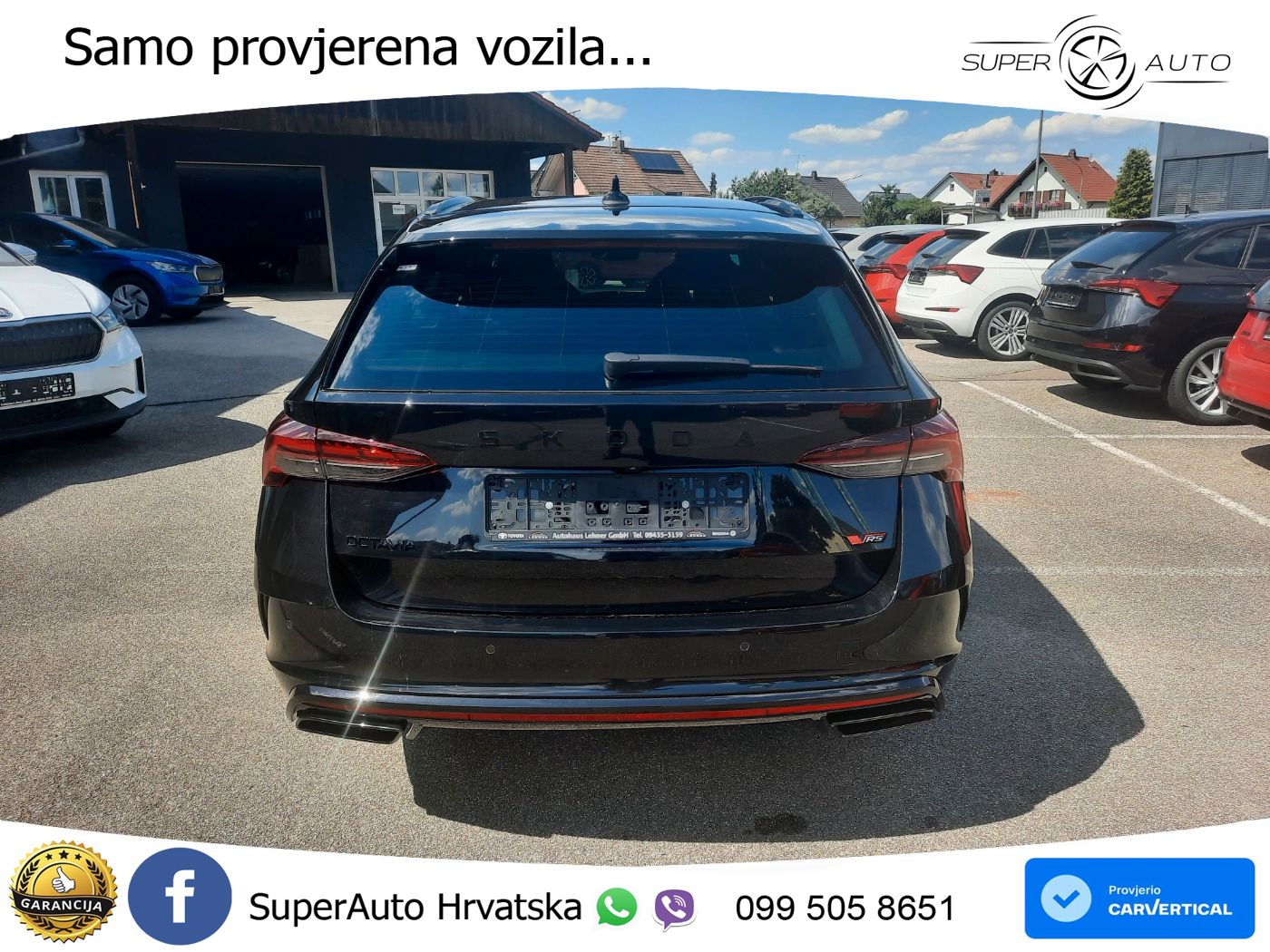 Škoda Octavia Combi RS 2.0 TSI (265 KS) DSG MATRIX+GR SJED+KAM