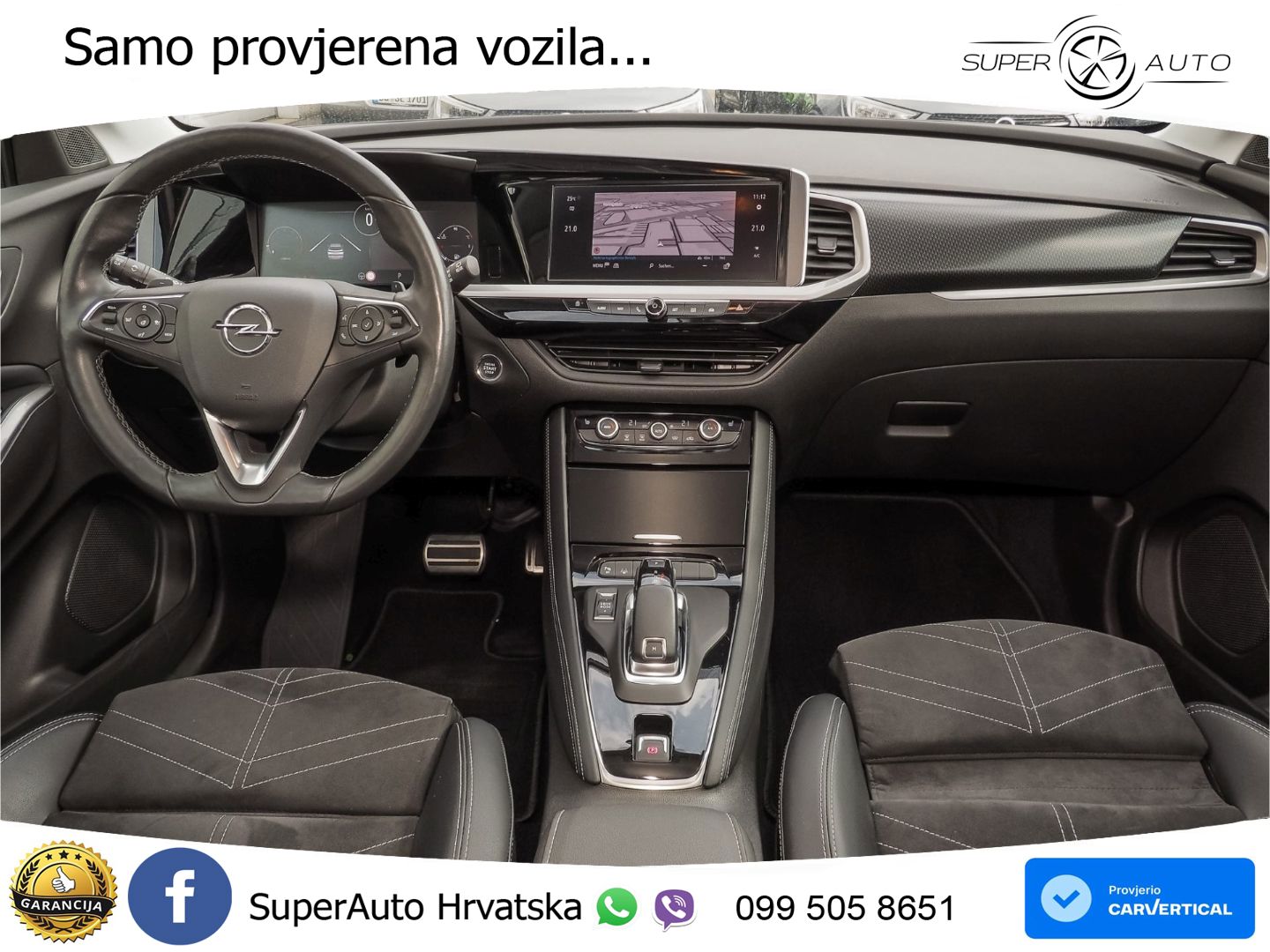 Opel Grandland 1.2i Turbo (130 KS) Automatic Ultimate LED+GR SJED+ACC