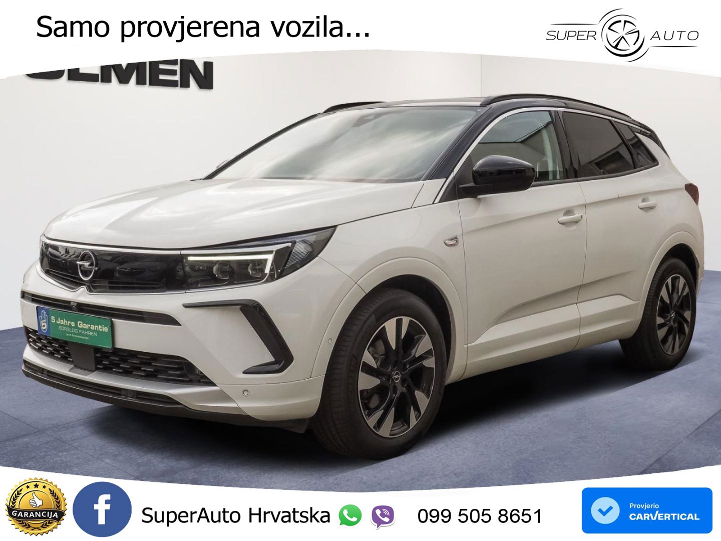 Opel Grandland 1.2i Turbo (130 KS) Automatic Ultimate LED+GR SJED+ACC