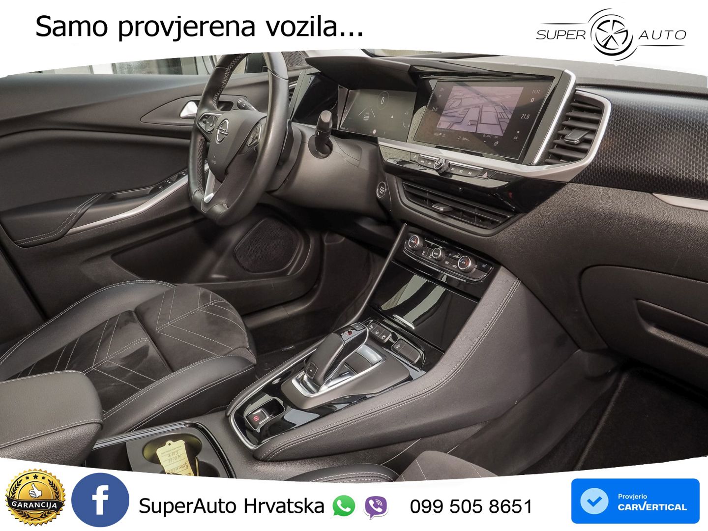 Opel Grandland 1.2i Turbo (130 KS) Automatic Ultimate LED+GR SJED+ACC