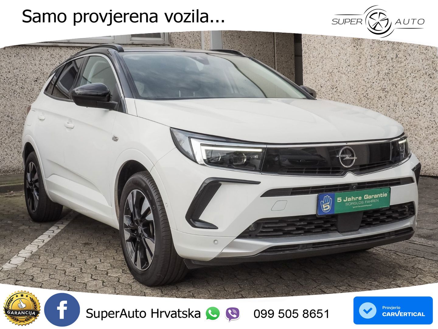 Opel Grandland 1.2i Turbo (130 KS) Automatic Ultimate LED+GR SJED+ACC