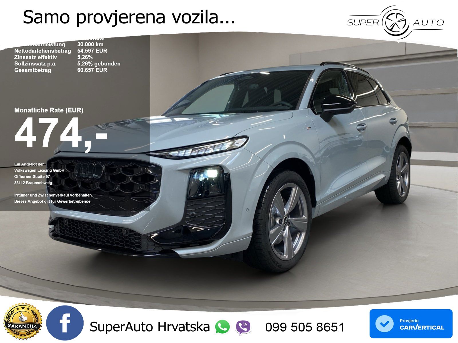Audi Q3 2.0 TDI (150 KS) S tronic LED+GR SJED+ACC