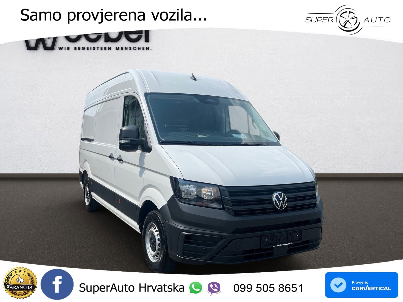 Volkswagen Crafter 35 Kasten 2.0 TDI mittellang Hochdach FW 140 KS