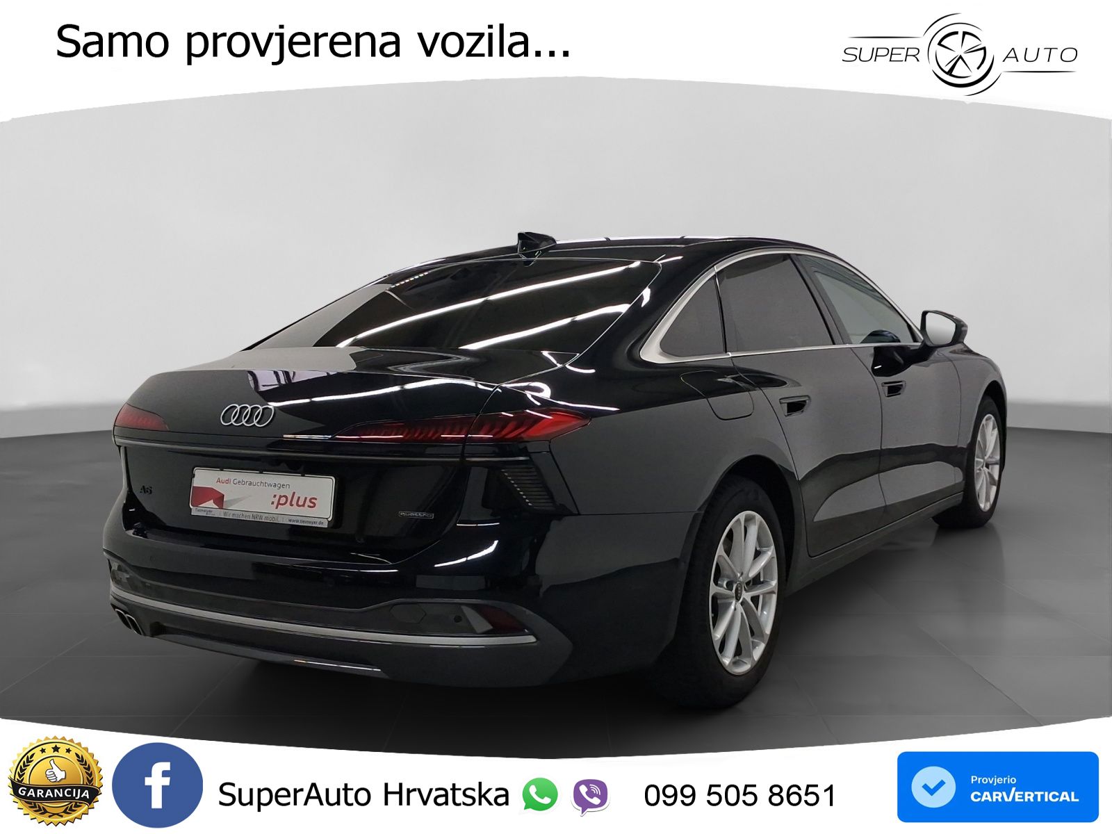 Audi A6 2.0 TDI (204 KS) quattro S tronic S line LED+GR SJED+ACC