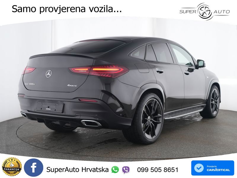 Mercedes GLE Coupe 400e (381 KS) 4MATIC 9G-TRONIC AMG ACC+GR SJED+360+PANO