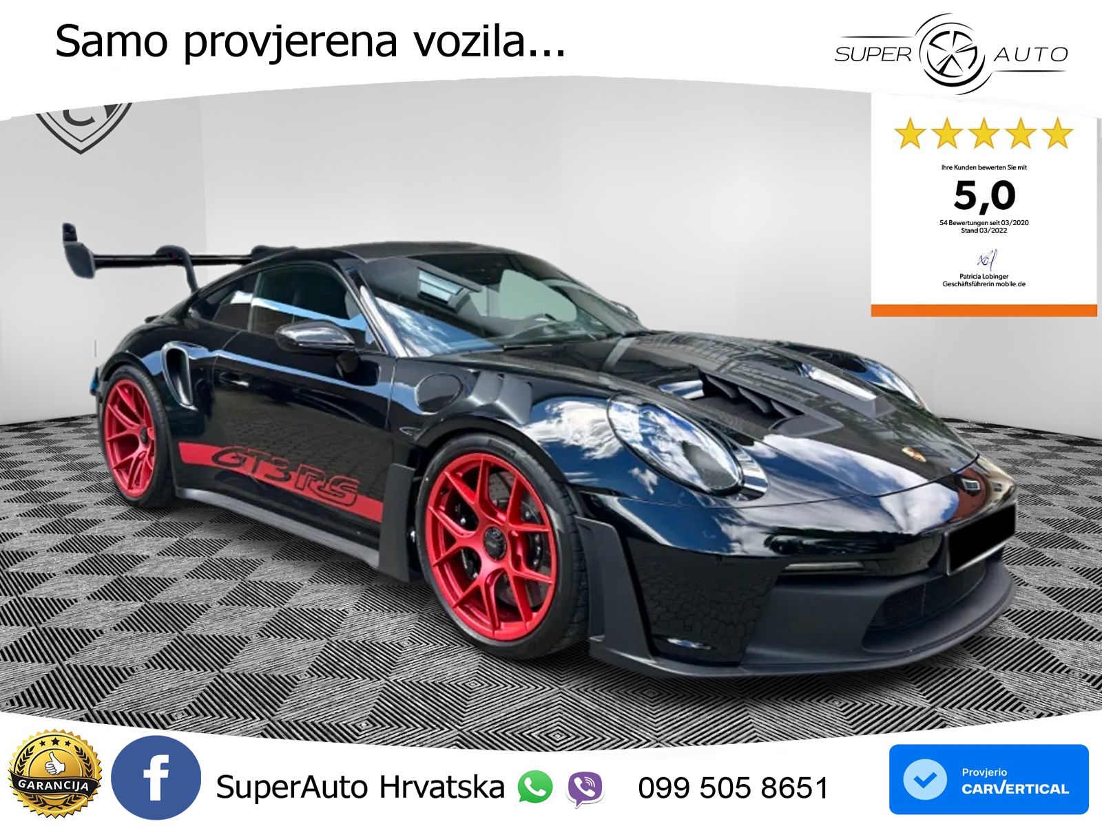 Porsche 911 GT3 RS 4.0 (525 KS) PDK