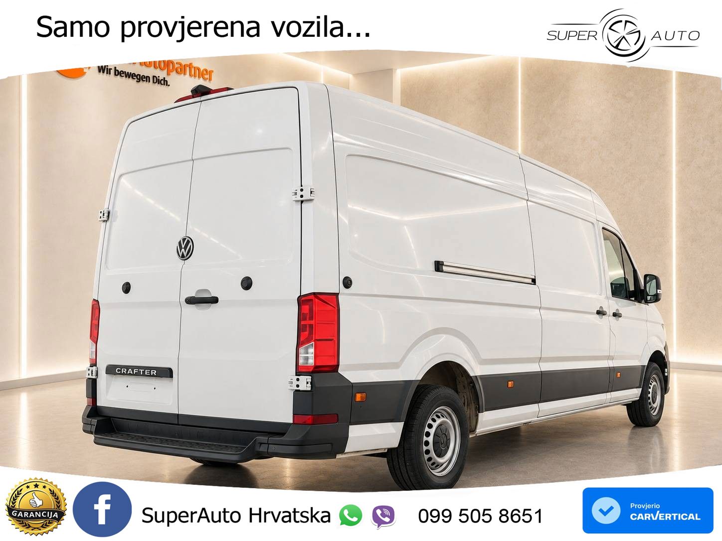 Volkswagen Crafter Kasten 35 LR 2.0 TDI Hochraum- KLIMA RFK 177 KS