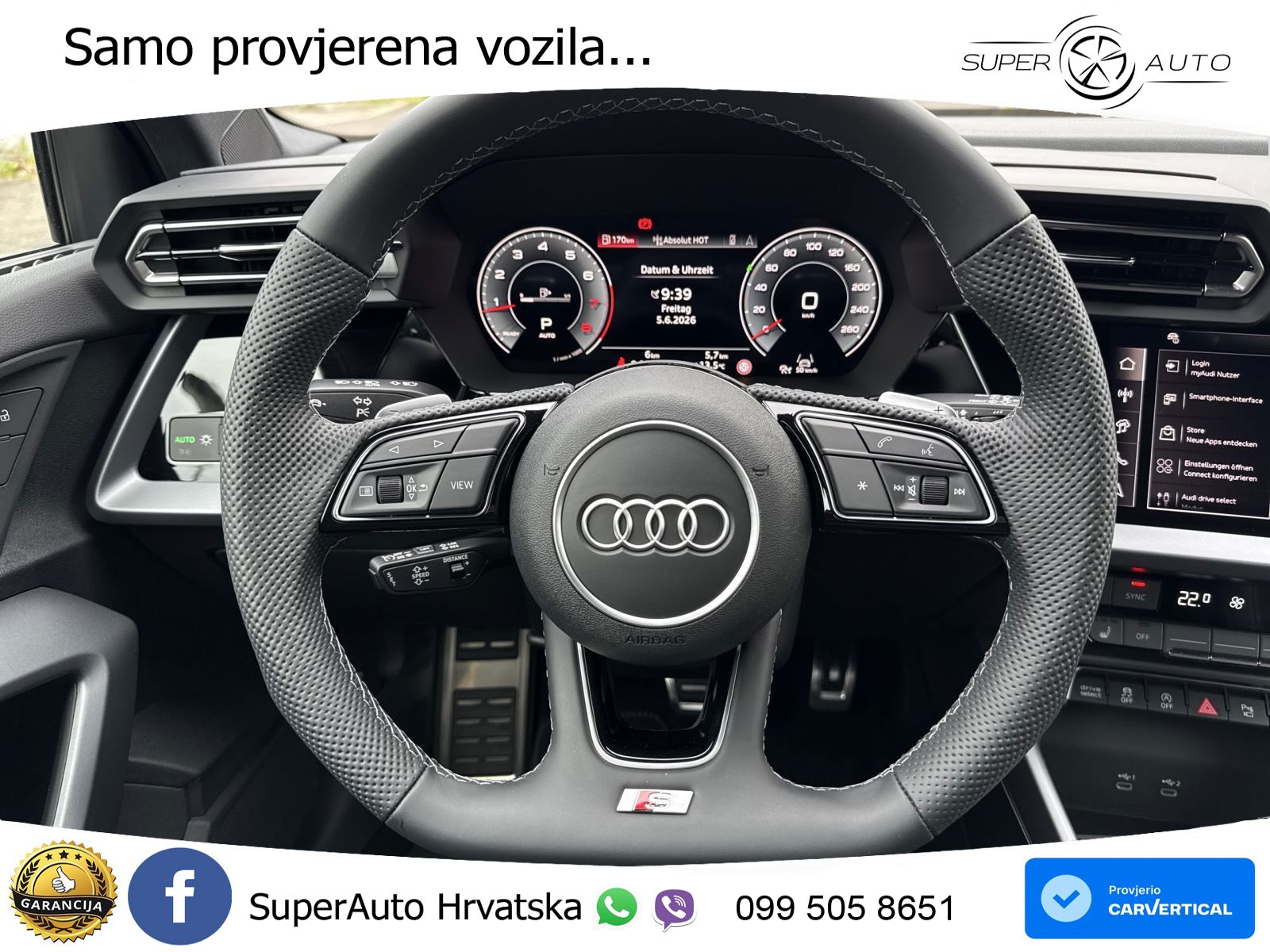 Audi A3 35 TFSI (150 KS) S tronic S line LED+GR SJED+ACC