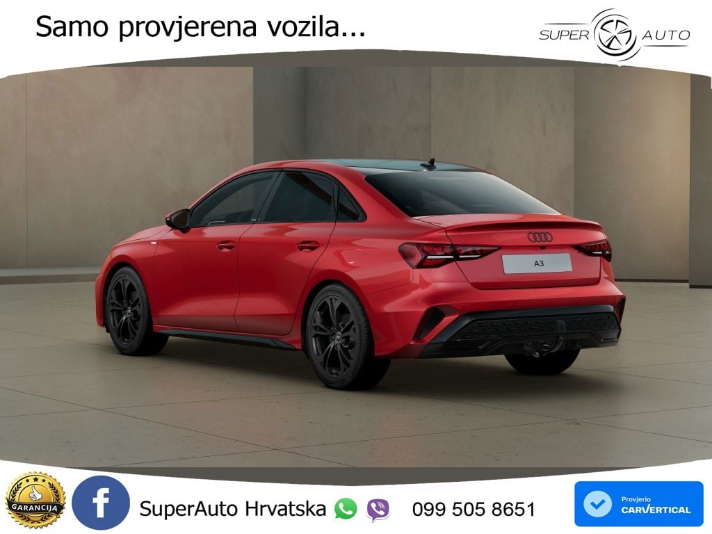 Audi A3 Limuzina 30 TFSI (116 KS) S tronic S line LED+GR SJED+ACC