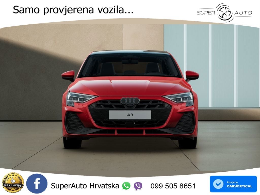 Audi A3 Limuzina 30 TFSI (116 KS) S tronic S line LED+GR SJED+ACC