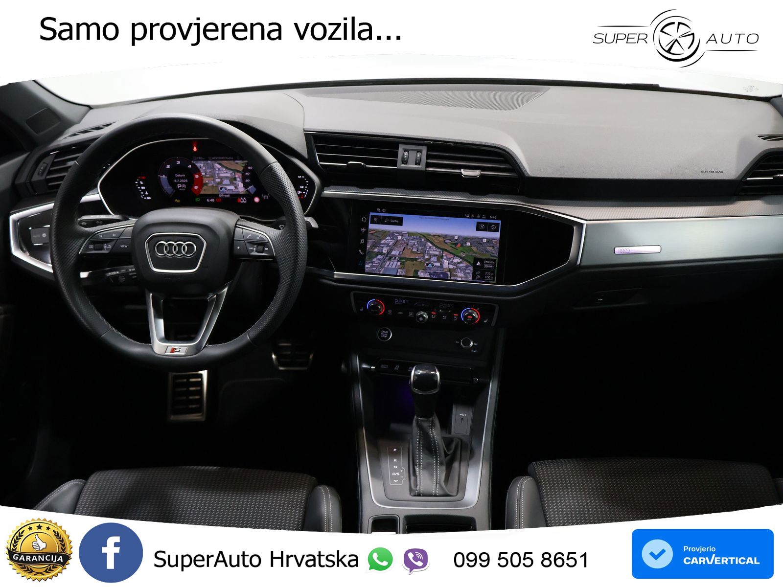 Audi Q3 Sportback 35 TDI (150 KS) S tronic MATRIX+GR SJED+KAM
