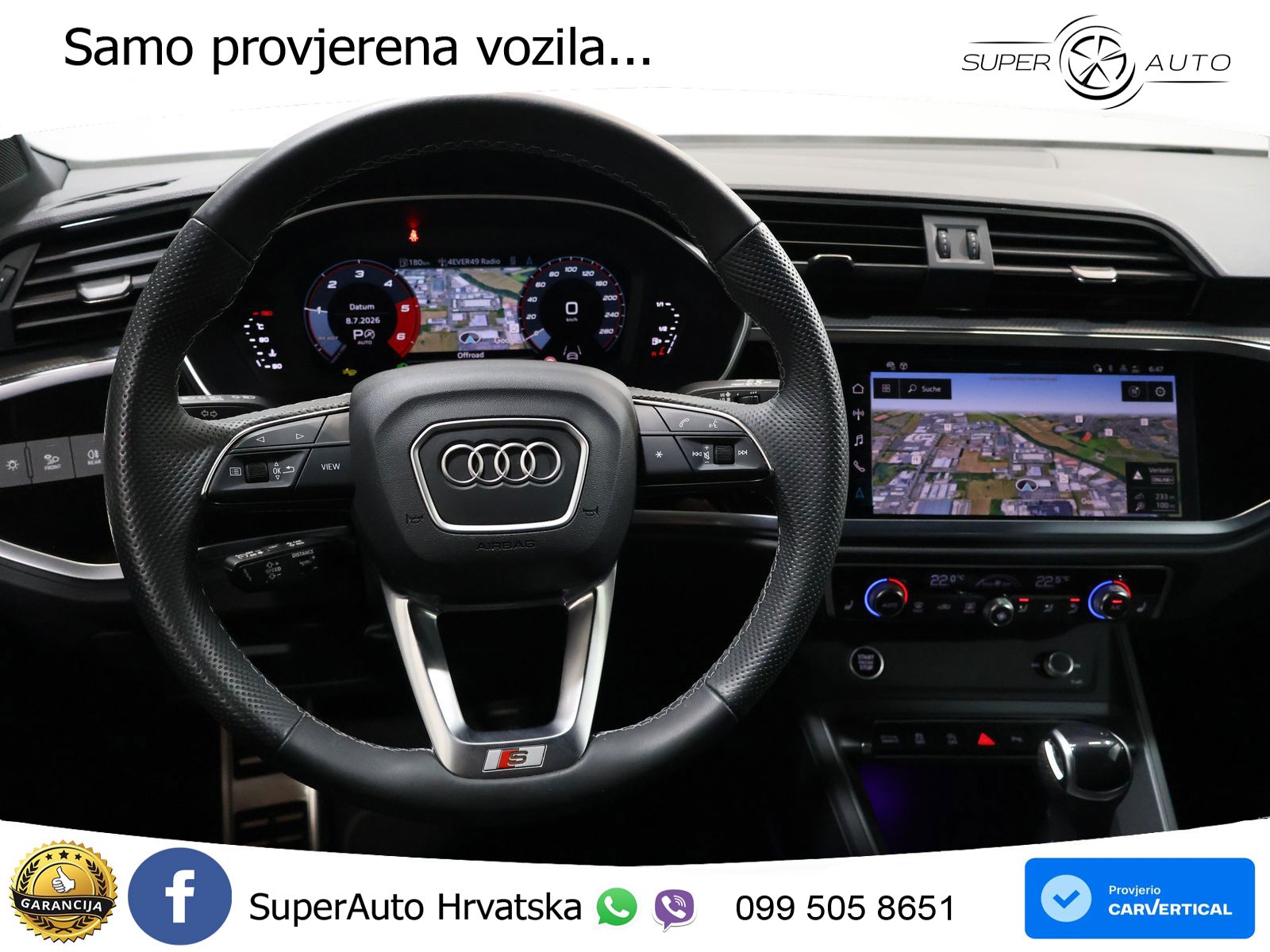 Audi Q3 Sportback 35 TDI (150 KS) S tronic MATRIX+GR SJED+KAM