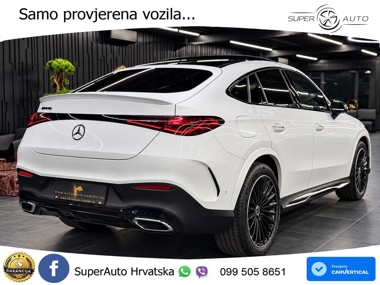 Mercedes GLC Coupe 300 (258 KS) 4MATIC 9G-TRONIC AMG ACC+GR SJED+360+PANO