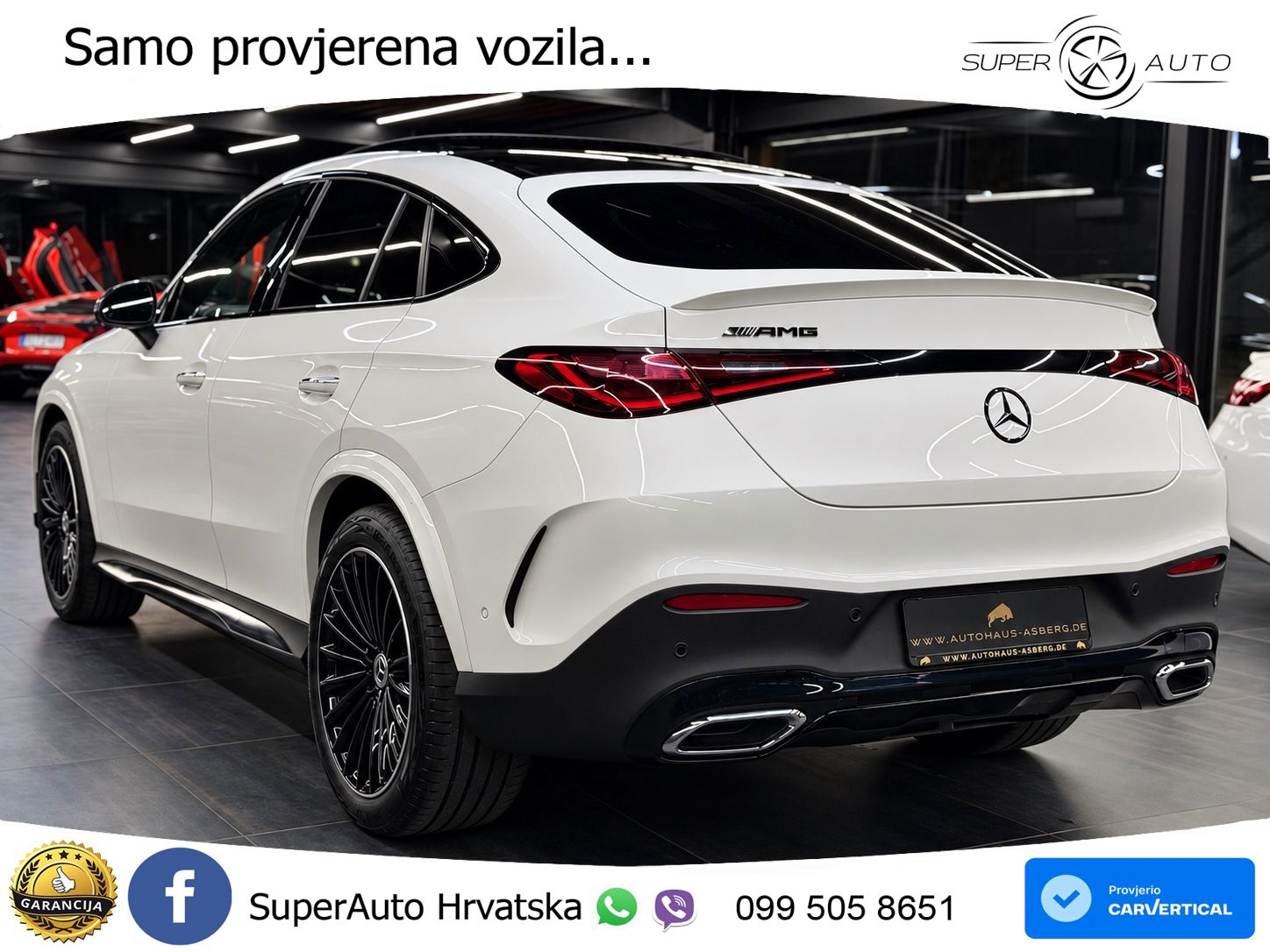 Mercedes GLC Coupe 300 (258 KS) 4MATIC 9G-TRONIC AMG ACC+GR SJED+360+PANO