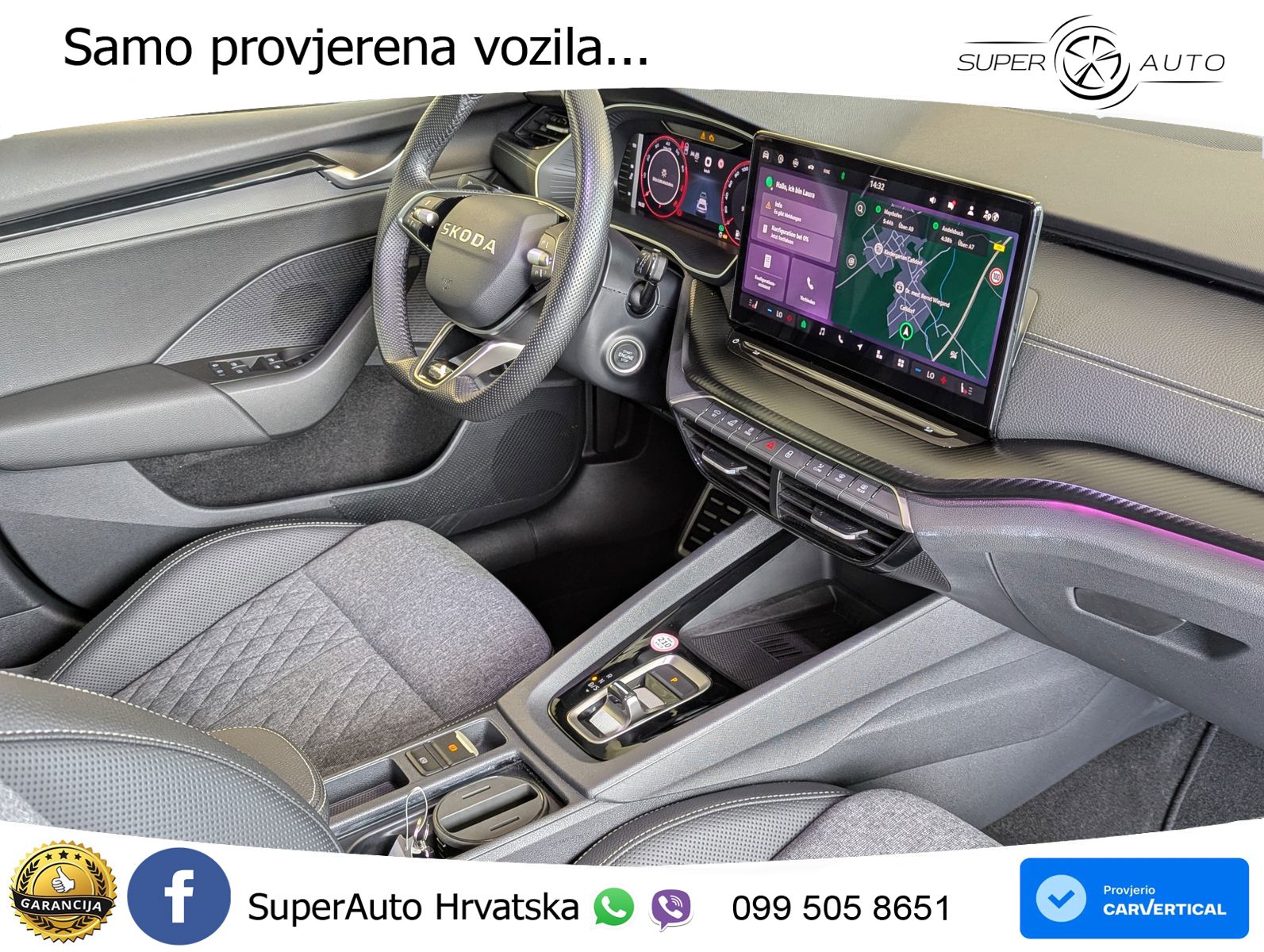 Škoda Octavia Combi 1.5 TSI (150 KS) DSG SportLine LED+GR SJED+ACC