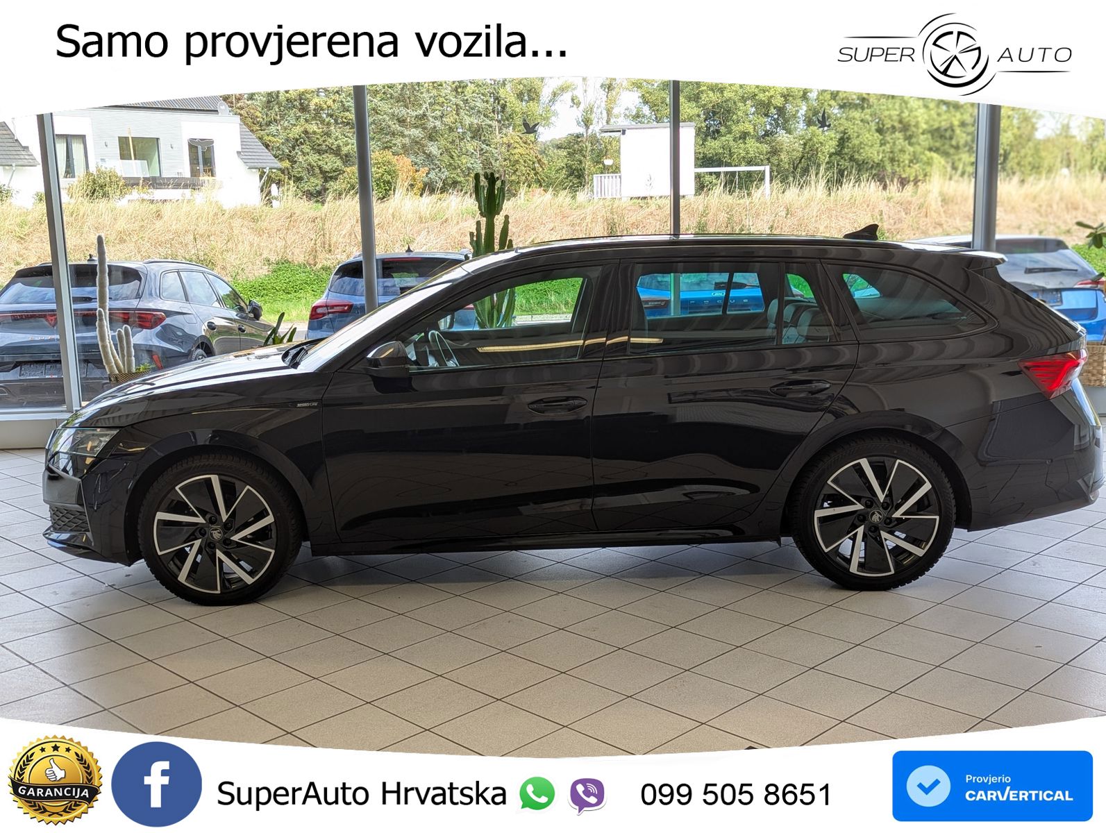 Škoda Octavia Combi 1.5 TSI (150 KS) DSG SportLine LED+GR SJED+ACC