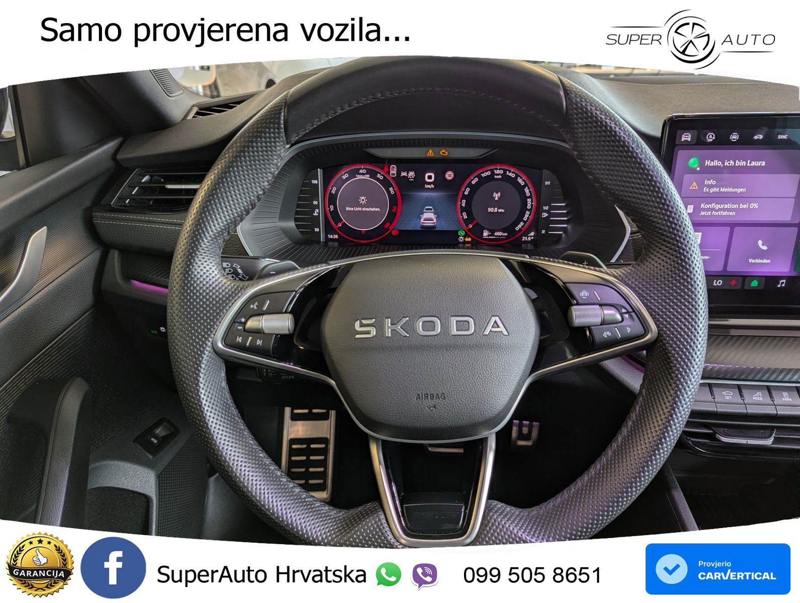 Škoda Octavia Combi 1.5 TSI (150 KS) DSG SportLine LED+GR SJED+ACC