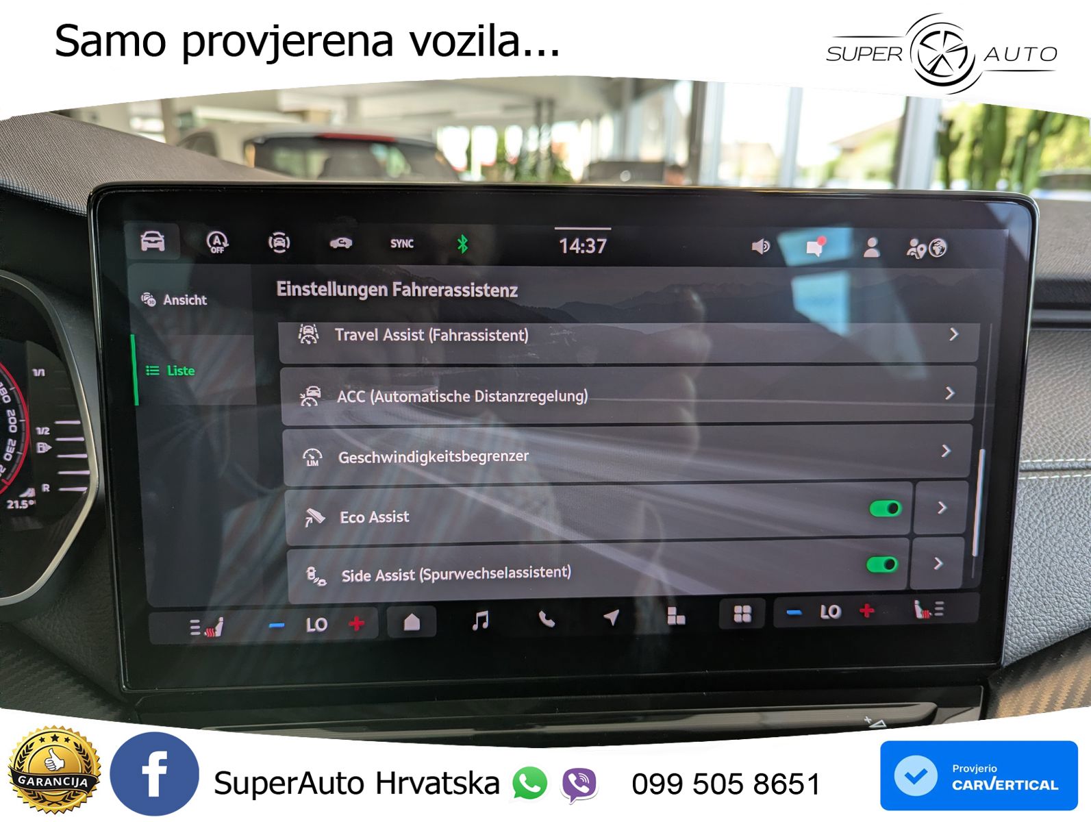 Škoda Octavia Combi 1.5 TSI (150 KS) DSG SportLine LED+GR SJED+ACC