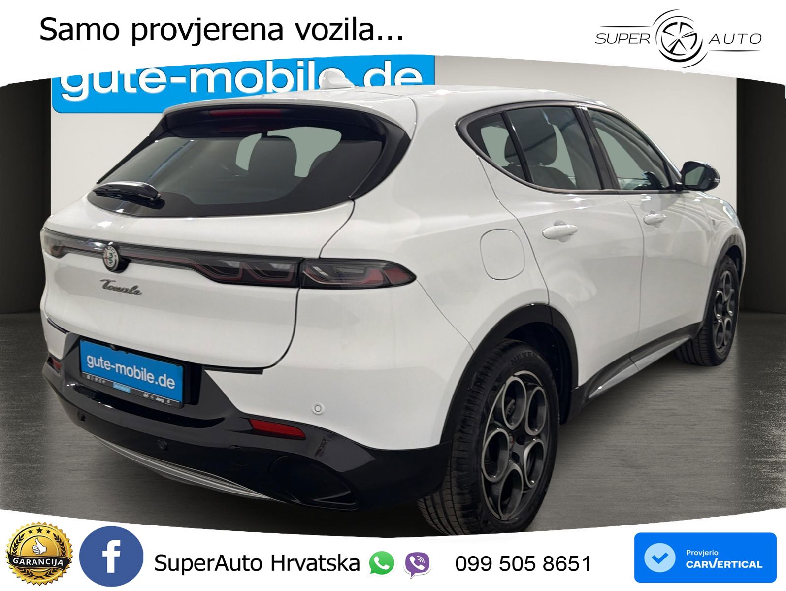 Alfa Romeo Tonale 1.5 VGT (160 KS) 48V-Hybrid TCT LED+ACC