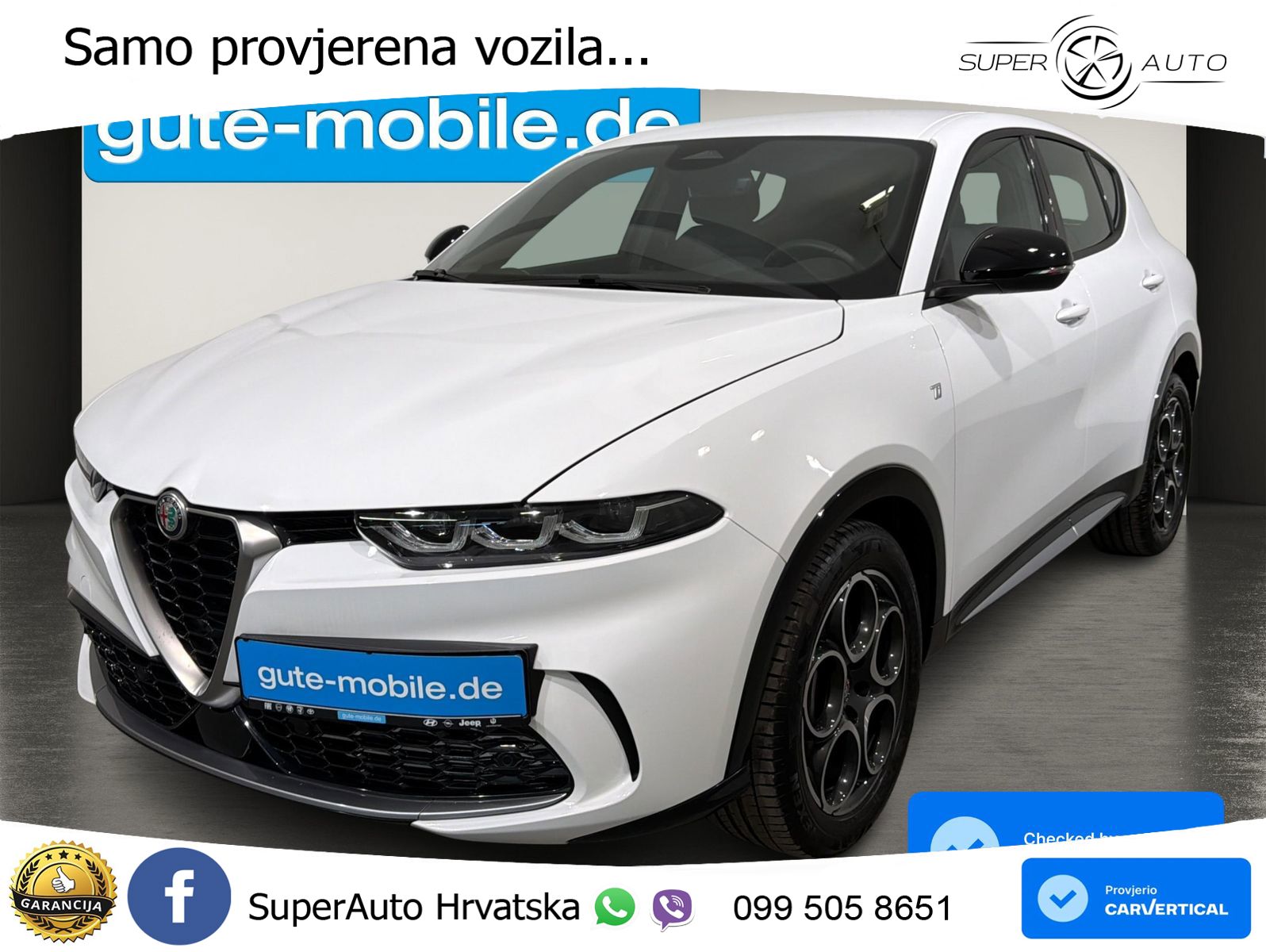 Alfa Romeo Tonale 1.5 VGT (160 KS) 48V-Hybrid TCT LED+ACC