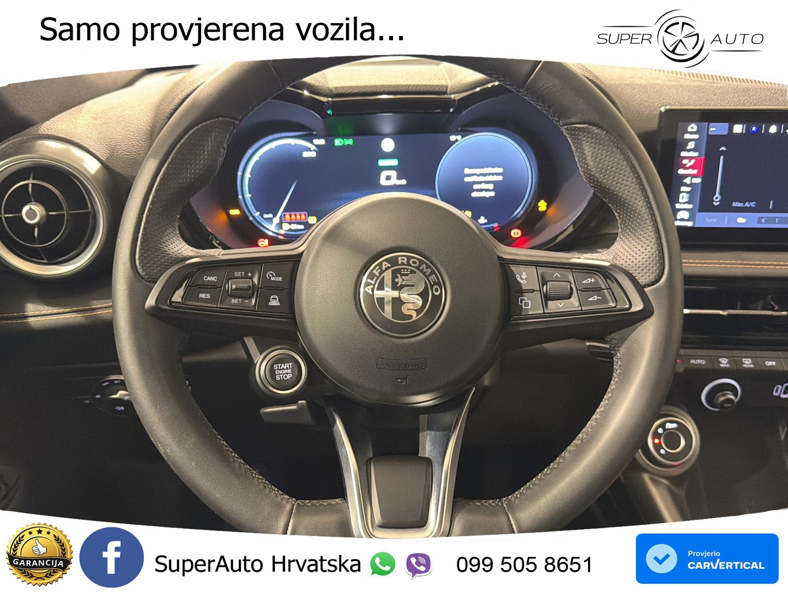 Alfa Romeo Tonale 1.5 VGT (160 KS) 48V-Hybrid TCT LED+ACC