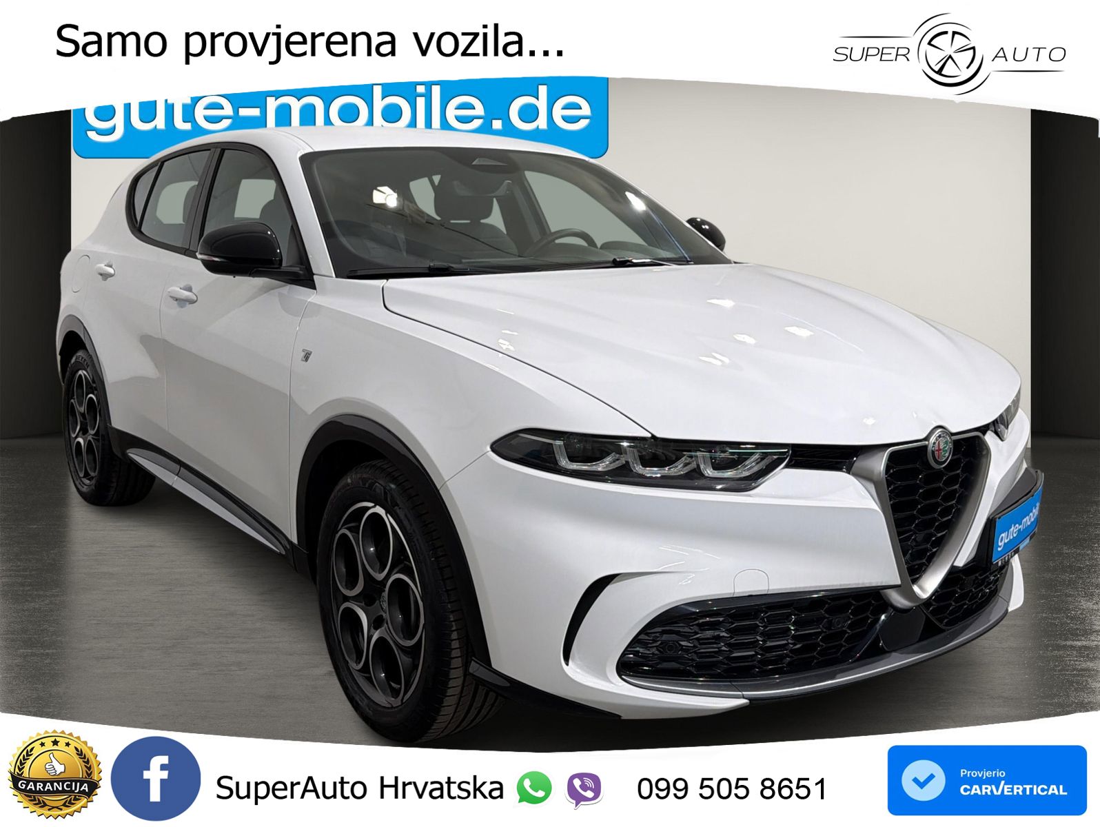 Alfa Romeo Tonale 1.5 VGT (160 KS) 48V-Hybrid TCT LED+ACC
