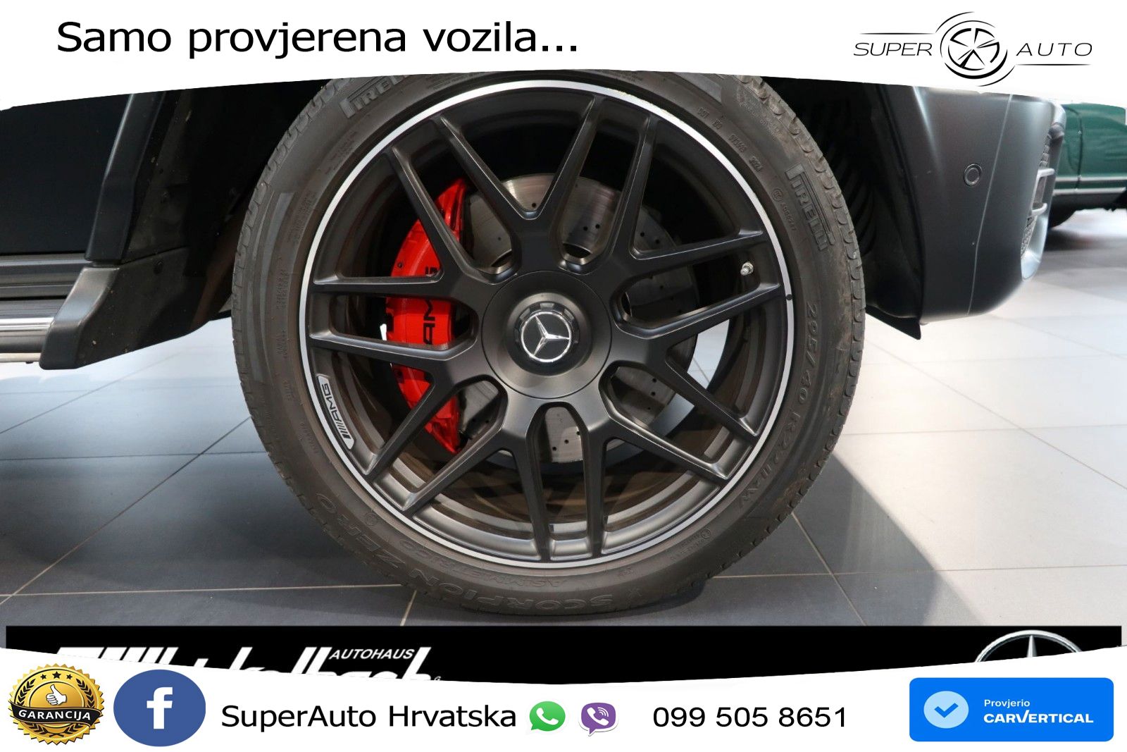 Mercedes AMG G 63 Long V8 (585 KS) 4MATIC 9G-TRONIC AMG SPEEDSHIFT TCT LED+GR SJED+ACC