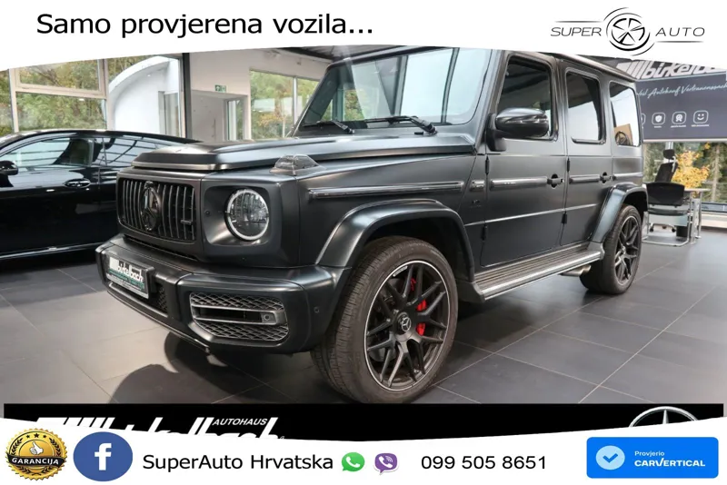 Mercedes AMG G 63 Long V8 (585 KS) 4MATIC 9G-TRONIC AMG SPEEDSHIFT TCT LED+GR SJED+ACC