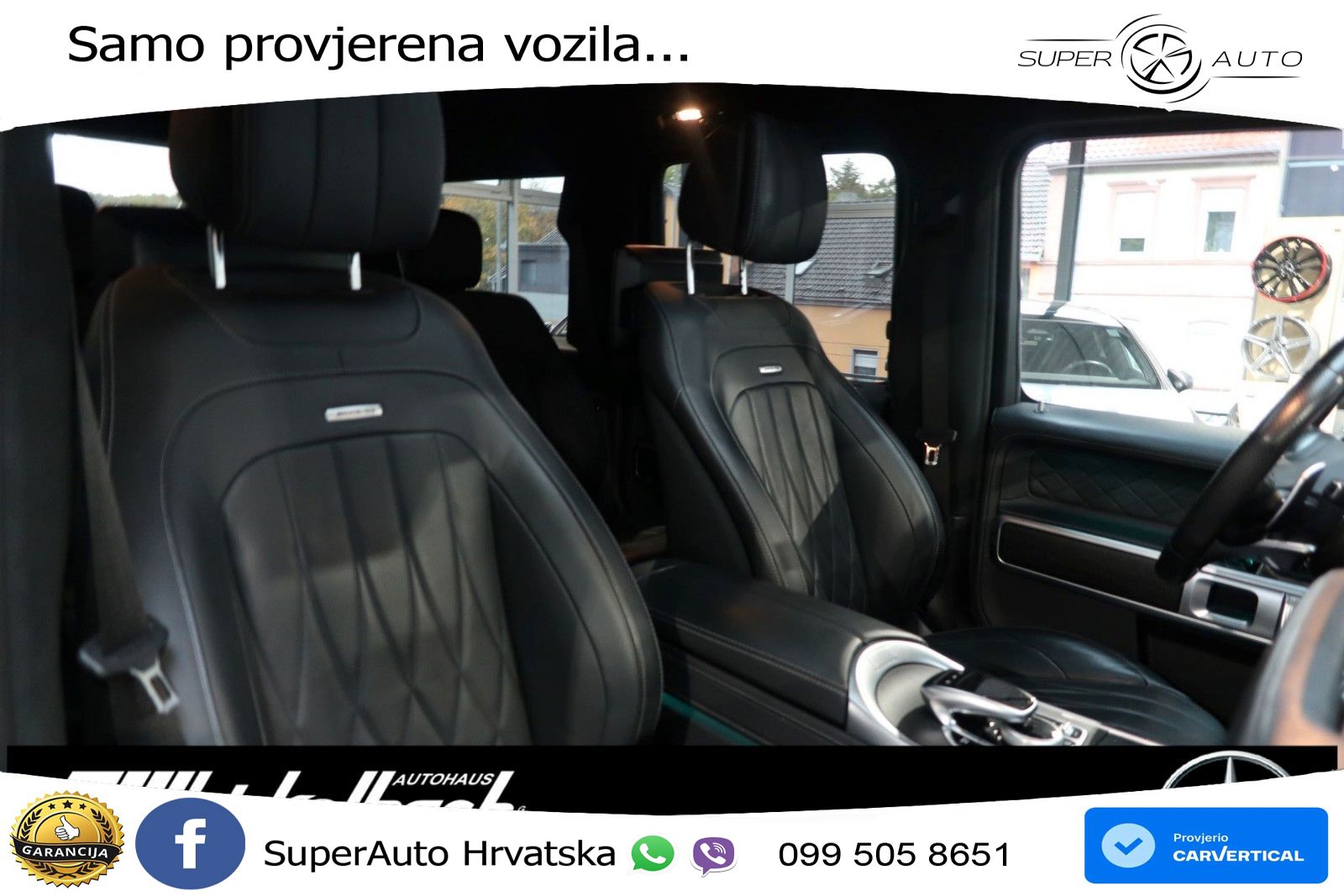 Mercedes AMG G 63 Long V8 (585 KS) 4MATIC 9G-TRONIC AMG SPEEDSHIFT TCT LED+GR SJED+ACC