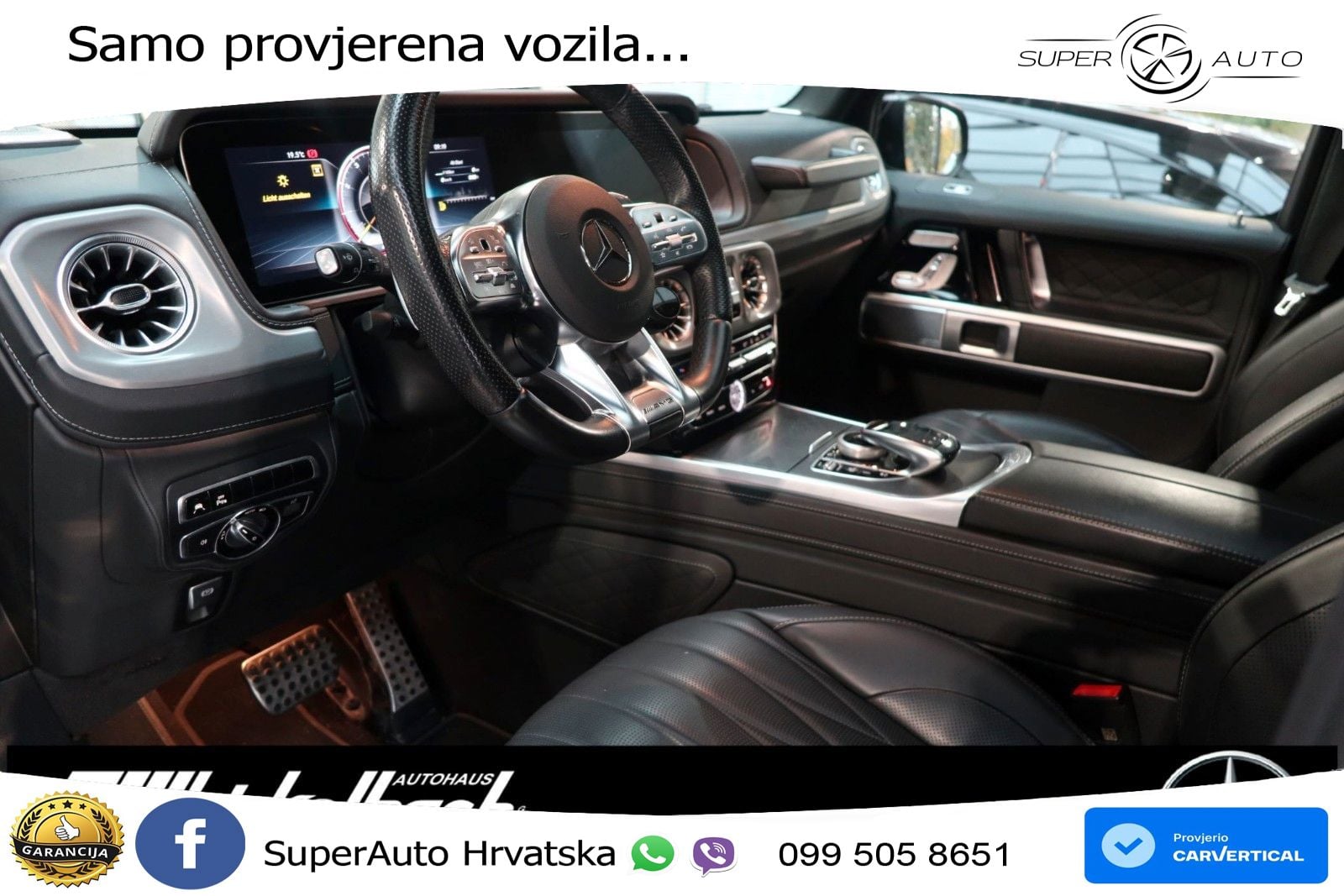 Mercedes AMG G 63 Long V8 (585 KS) 4MATIC 9G-TRONIC AMG SPEEDSHIFT TCT LED+GR SJED+ACC