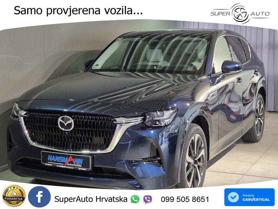 Mazda CX-60 2.5 e-Skyactiv (328 KS) AWD Automatic MATRIX+GR SJED+KAM