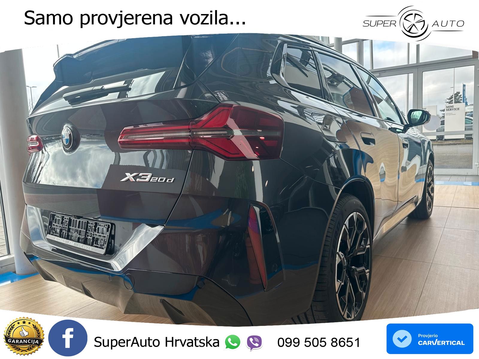 BMW X3 20d xDrive Steptronic M Sport LED+GR SJED+ACC