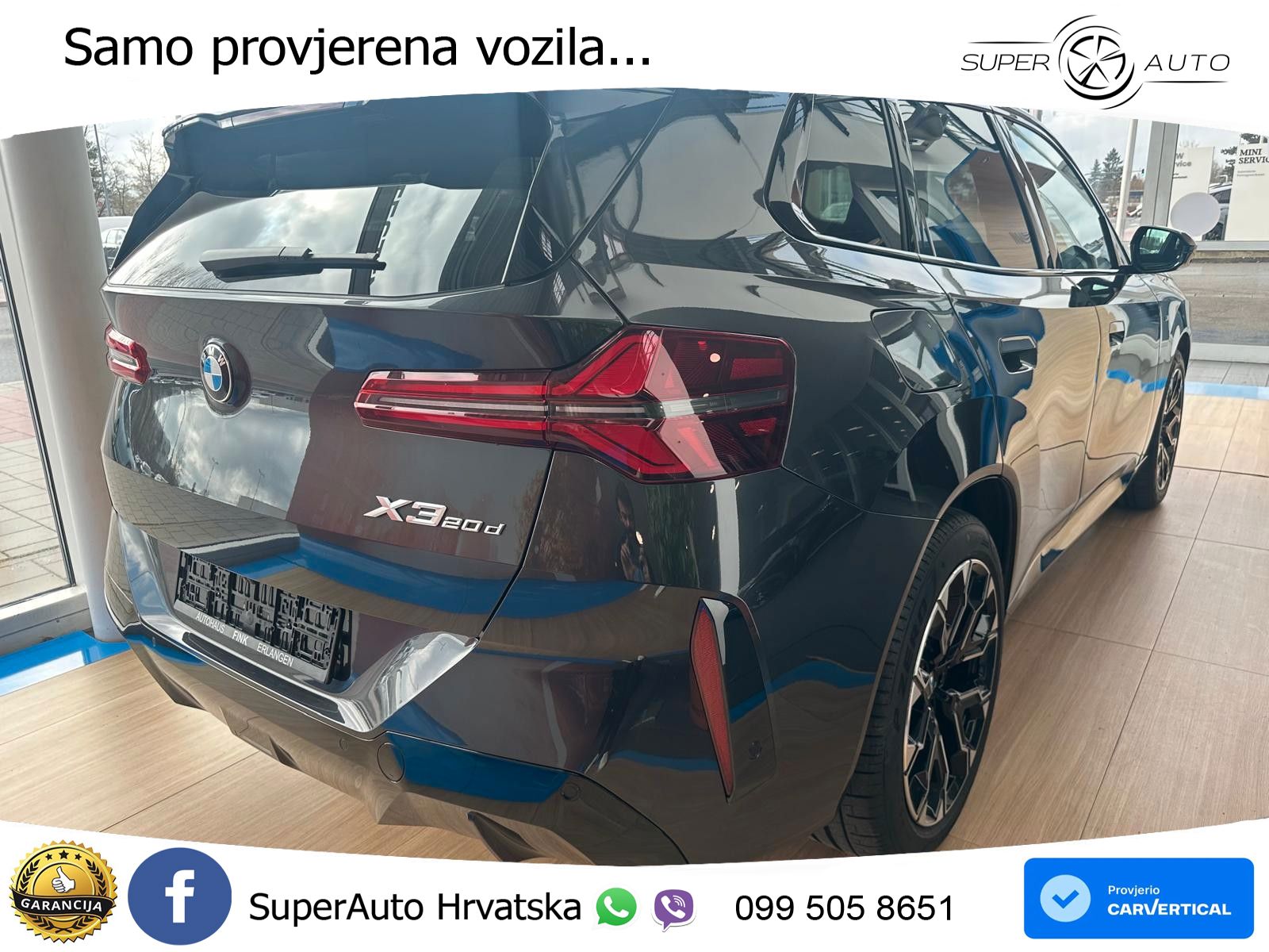 BMW X3 20d xDrive Steptronic M Sport LED+GR SJED+ACC