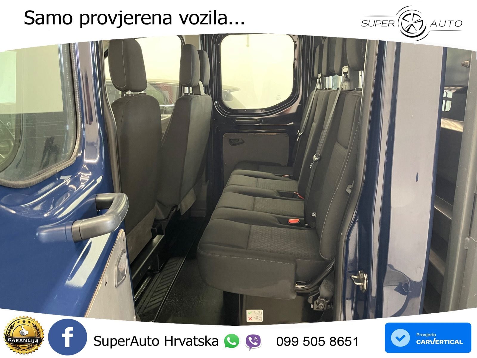 Ford Transit Pritsche 350 TDCI L4 Doka*Kamera*7-Sitze 170 KS