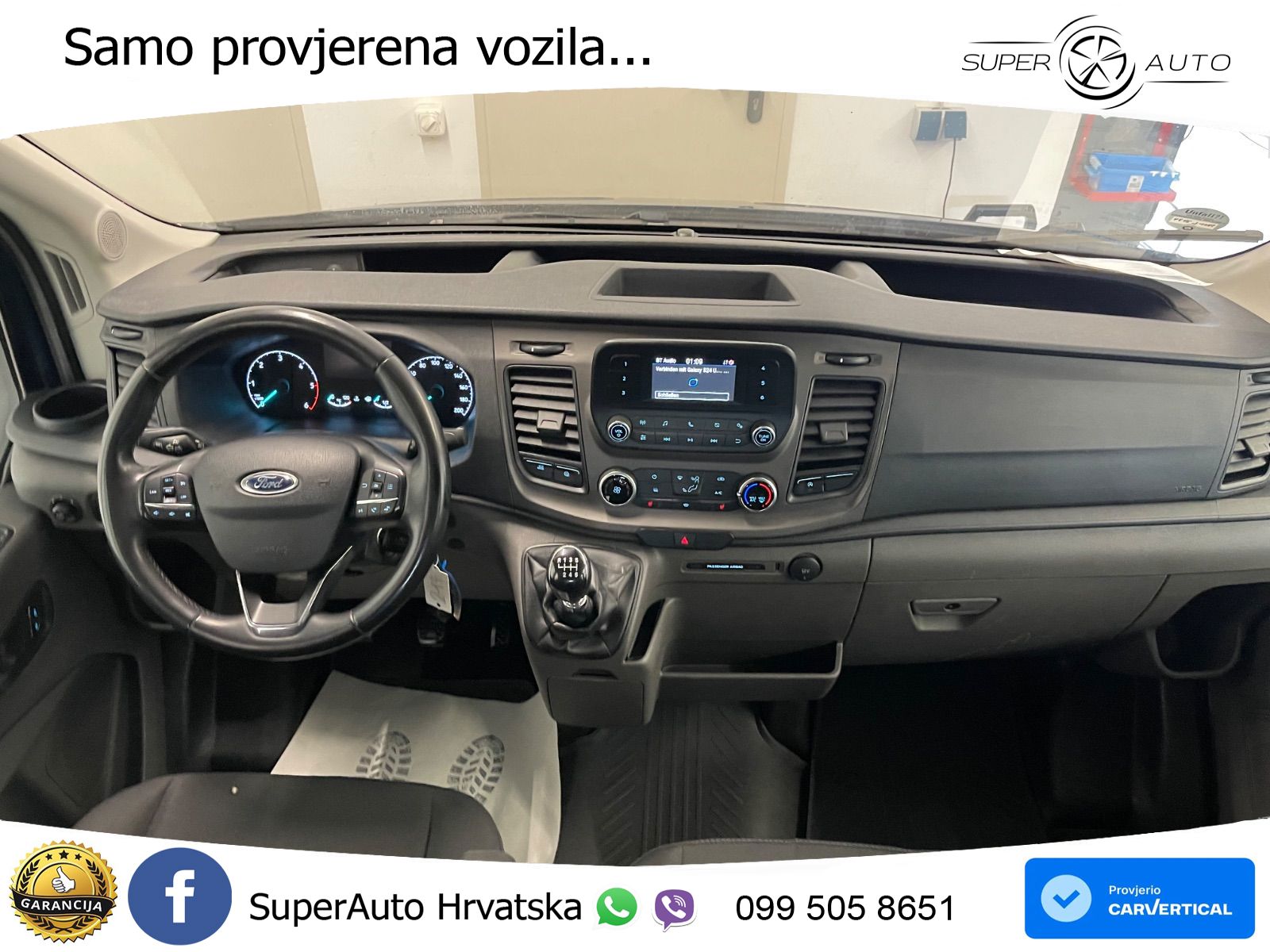 Ford Transit Pritsche 350 TDCI L4 Doka*Kamera*7-Sitze 170 KS
