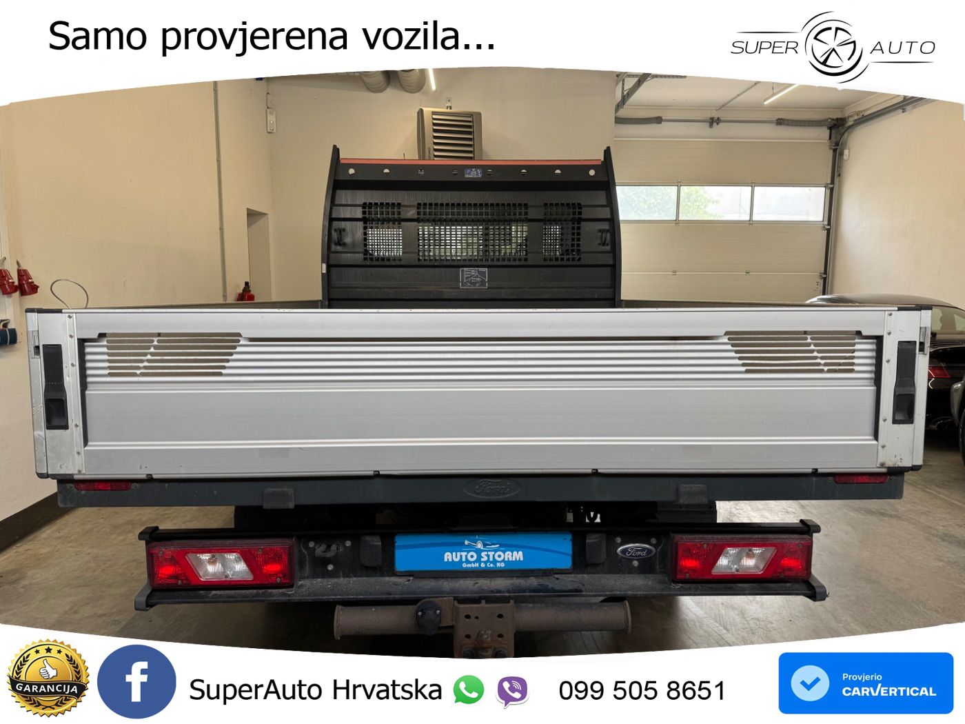 Ford Transit Pritsche 350 TDCI L4 Doka*Kamera*7-Sitze 170 KS