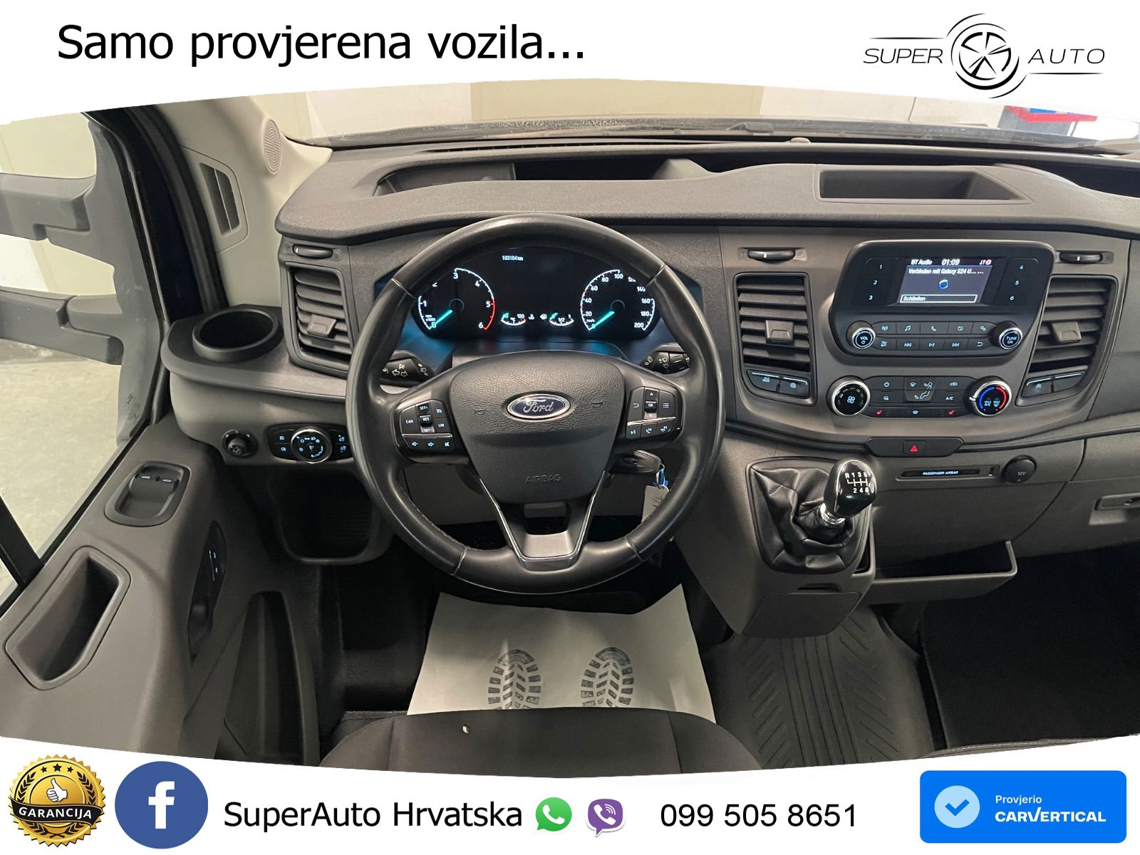 Ford Transit Pritsche 350 TDCI L4 Doka*Kamera*7-Sitze 170 KS