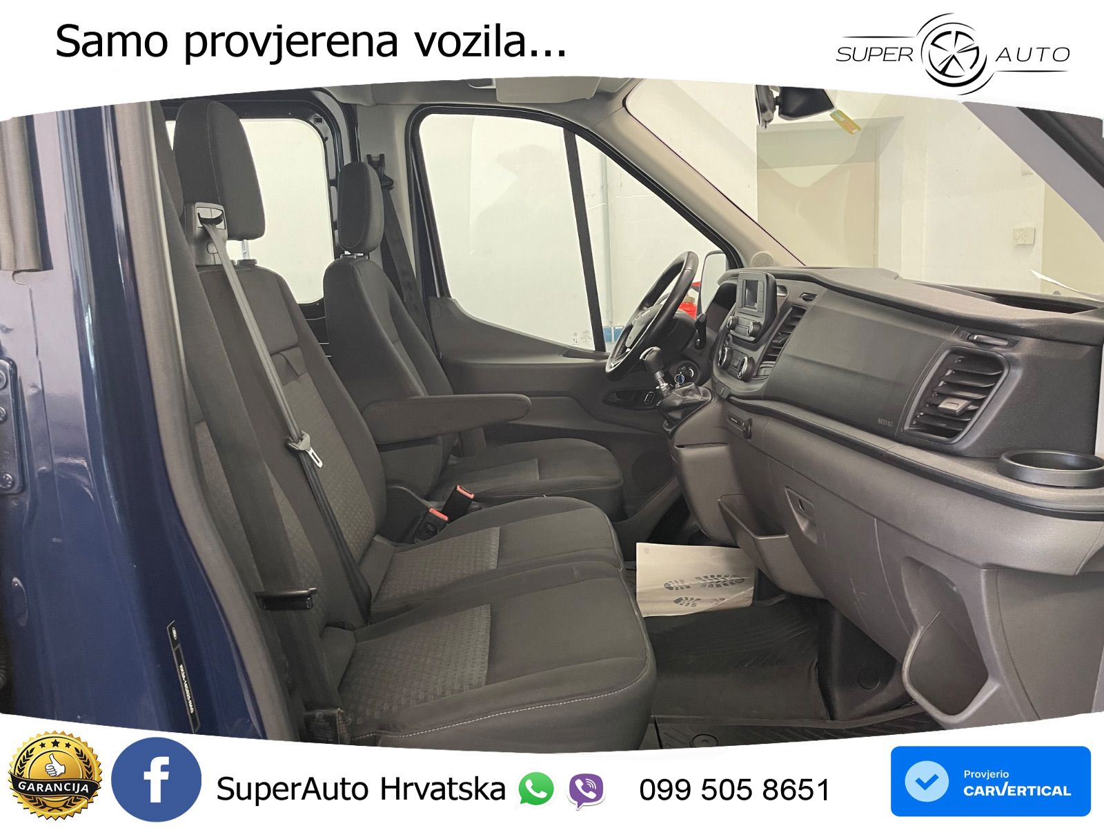 Ford Transit Pritsche 350 TDCI L4 Doka*Kamera*7-Sitze 170 KS