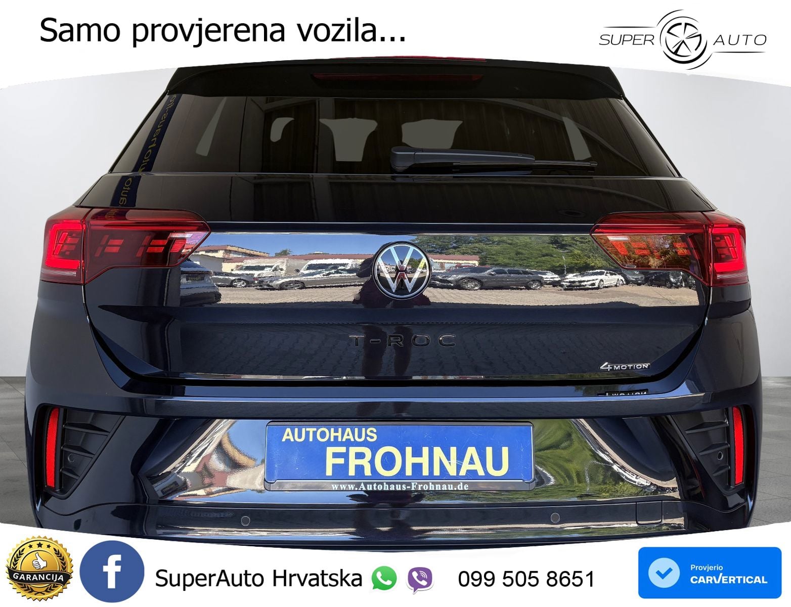 Volkswagen T-Roc I 2.0 TSI (190 KS) 4M DSG LED+GR SJED+ACC