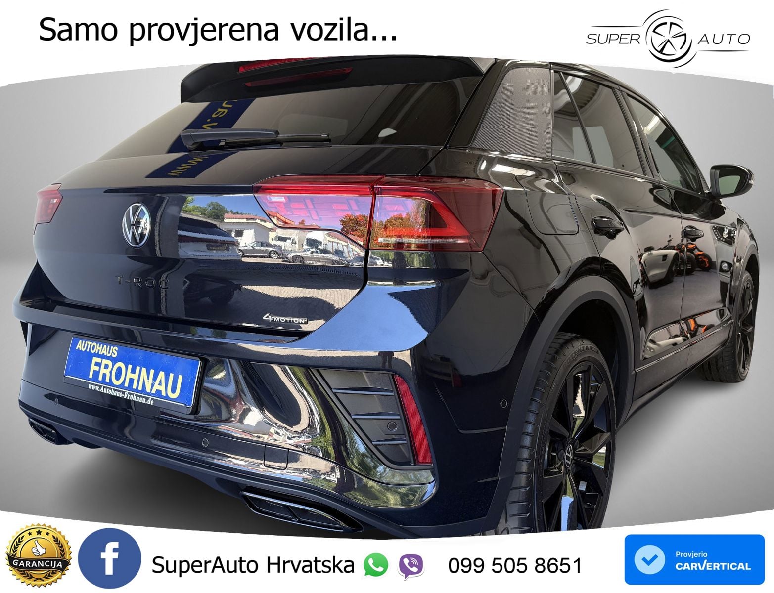 Volkswagen T-Roc I 2.0 TSI (190 KS) 4M DSG LED+GR SJED+ACC