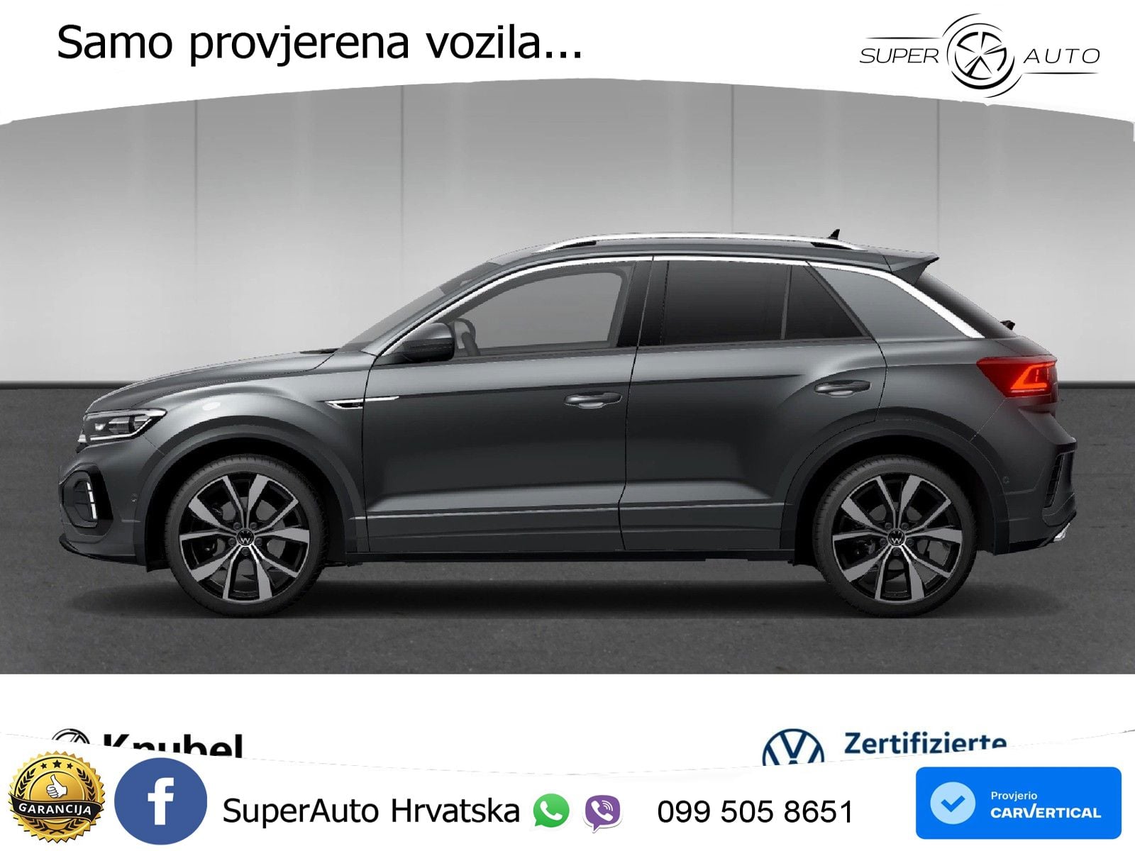 Volkswagen T-Roc 1.5 TSI (150 KS) R-Line MATRIX+GR SJED+KAM