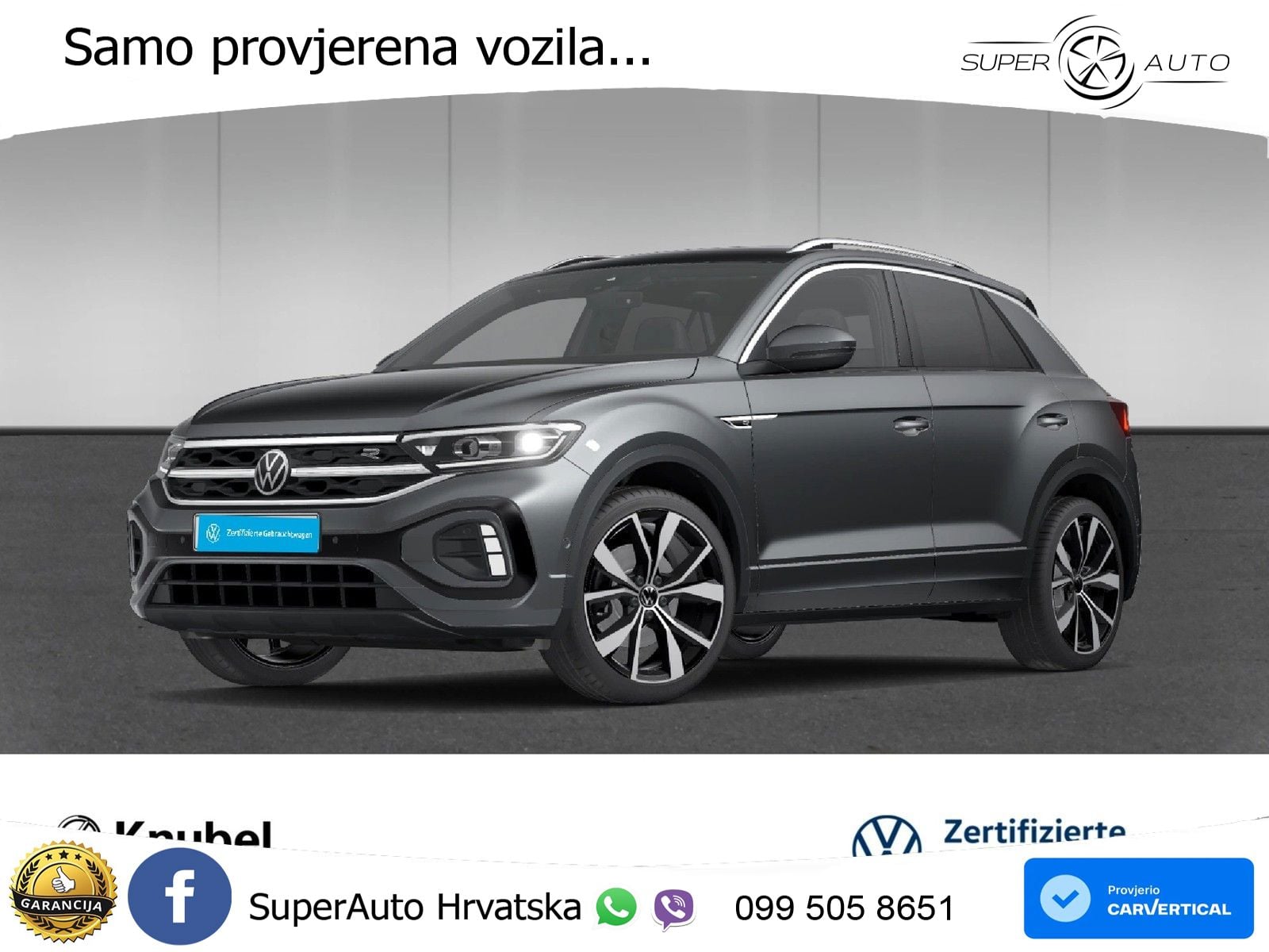 Volkswagen T-Roc 1.5 TSI (150 KS) R-Line MATRIX+GR SJED+KAM