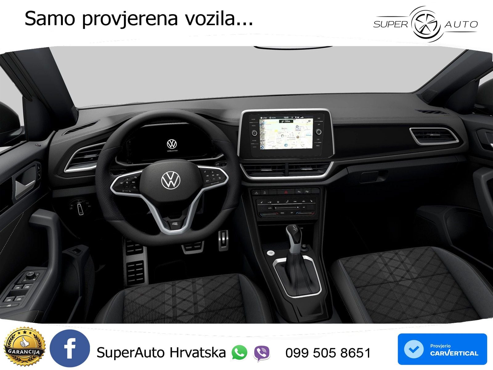Volkswagen T-Roc 1.5 TSI (150 KS) R-Line MATRIX+GR SJED+KAM
