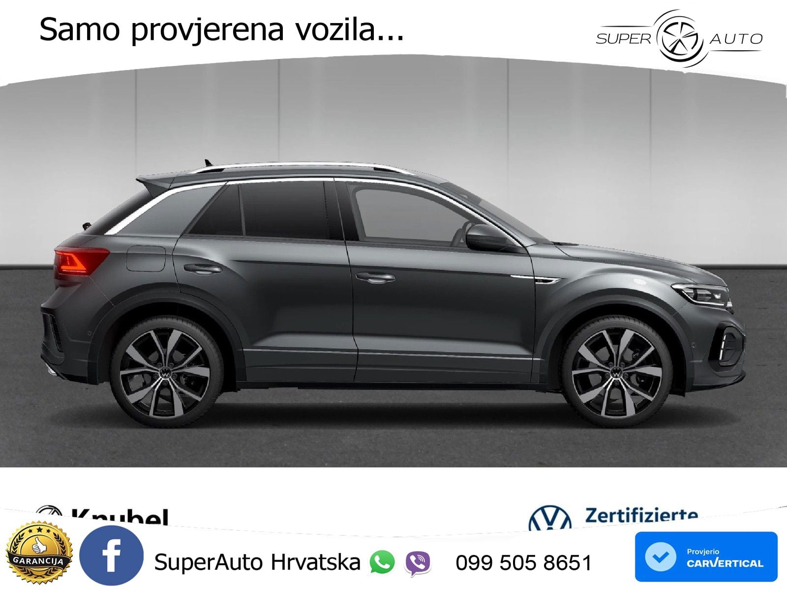 Volkswagen T-Roc 1.5 TSI (150 KS) R-Line MATRIX+GR SJED+KAM