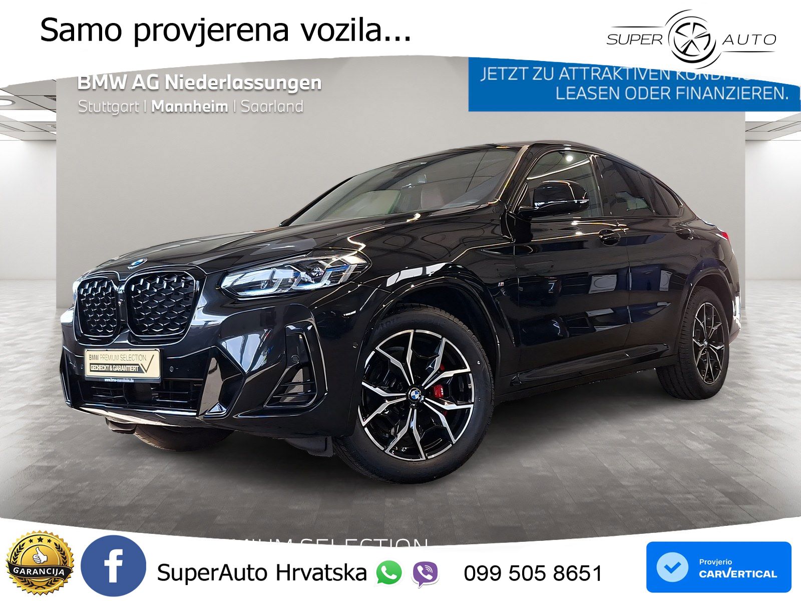BMW X4 20d (190 KS) xDrive Steptronic M Sport